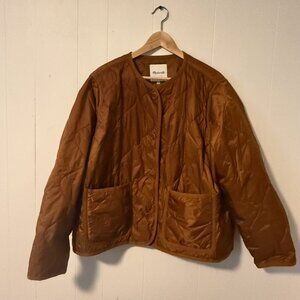 Madewell chore coat lite-puffer 3x